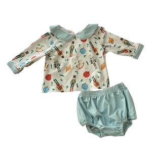 Southern Darlin’ Smocks Diaper Set